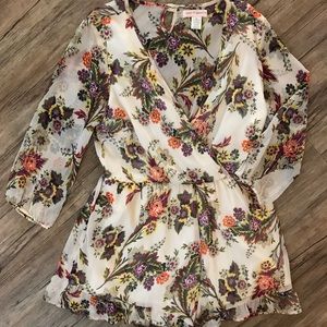Floral Romper